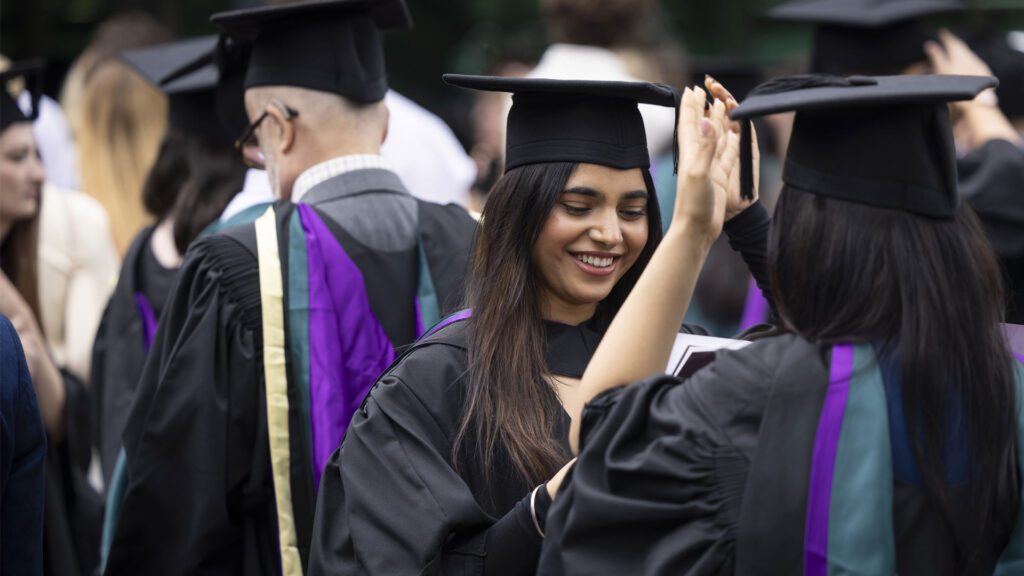 Graduates celebrate